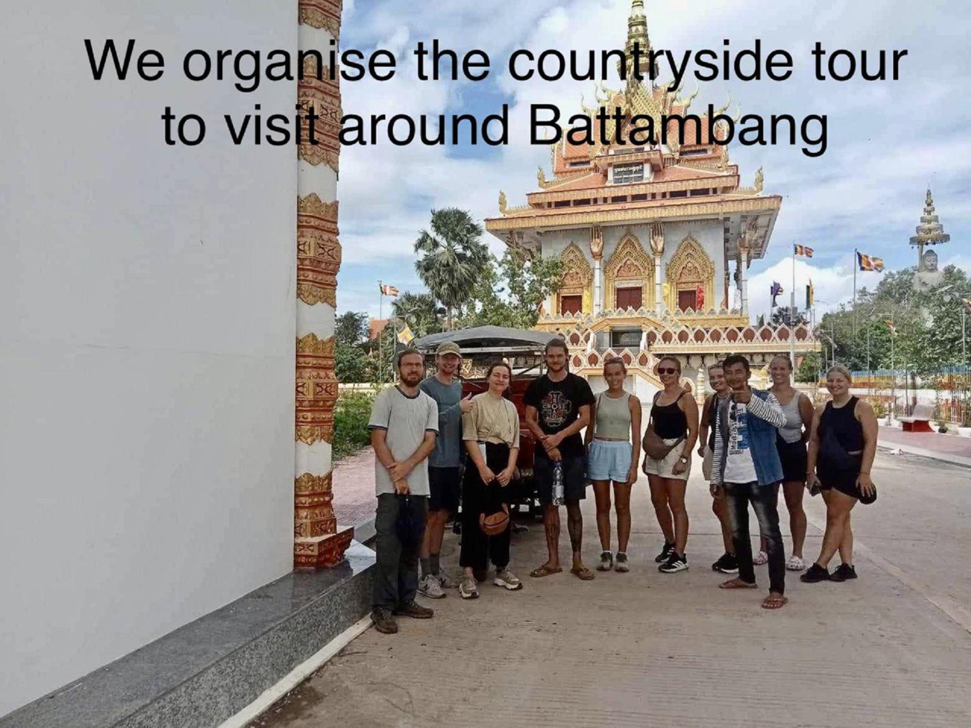 The Real Place Hostel Battambang Buitenkant foto